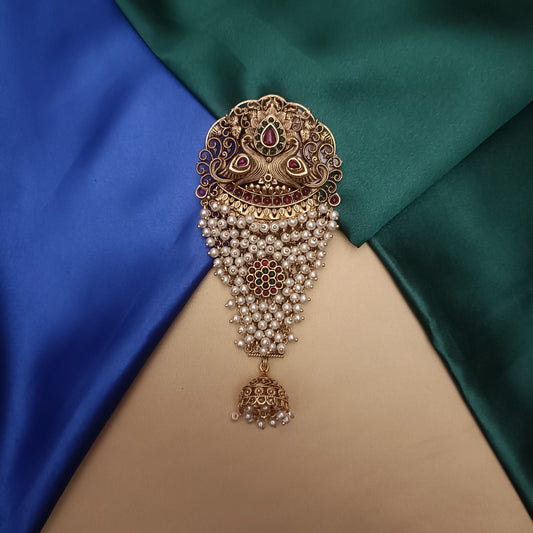 Elegant Short Jada With Pearls