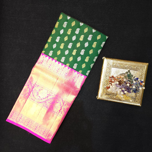 Pure Kanchi Pattu Handloom Pavadas😍💫 - Ambica Wedding Mall