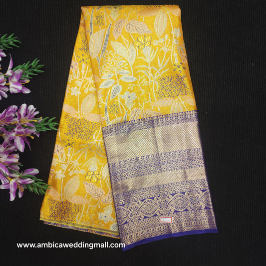 Buy Stunning Kanchi pattu mix Lehenga [5 To 8 Years]