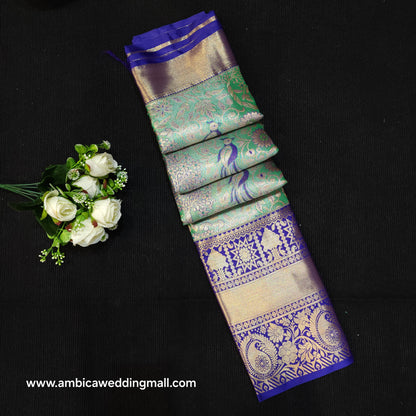 Semi Kanchi Pattu Tissue Saree