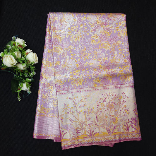 Meenakari Kanchi Pattu Sarees 😍✨️