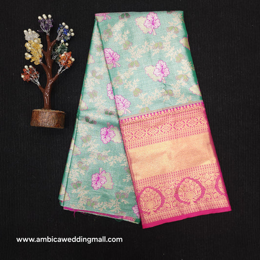 Kanchi Pattu Mix Lehengas [5 to 8 Years]