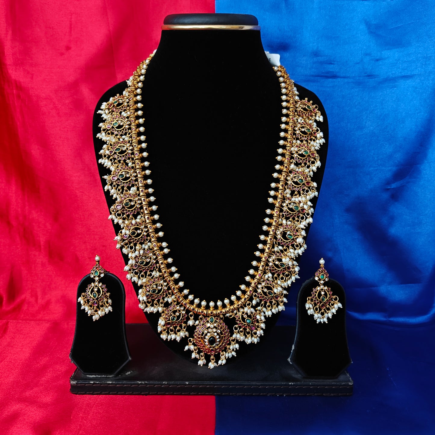 Beautiful Jadau Kundan Long Necklace