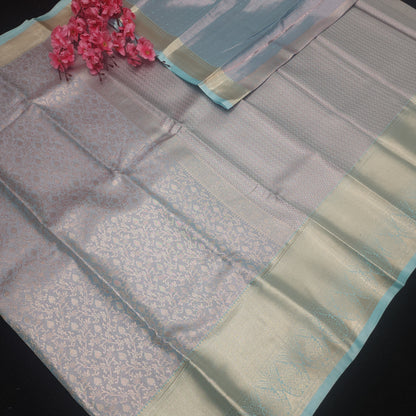✨️Semi Kanchi Pattu Pastel Sarees💫
