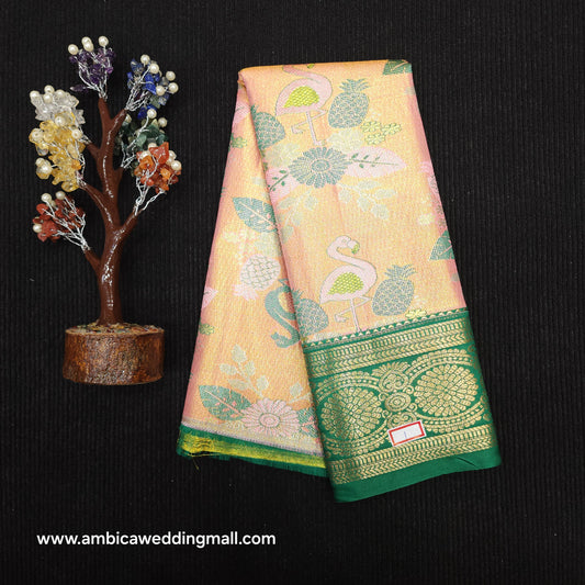 Kanchi Pattu Mix Lehengas [0 to 1.5 Years]