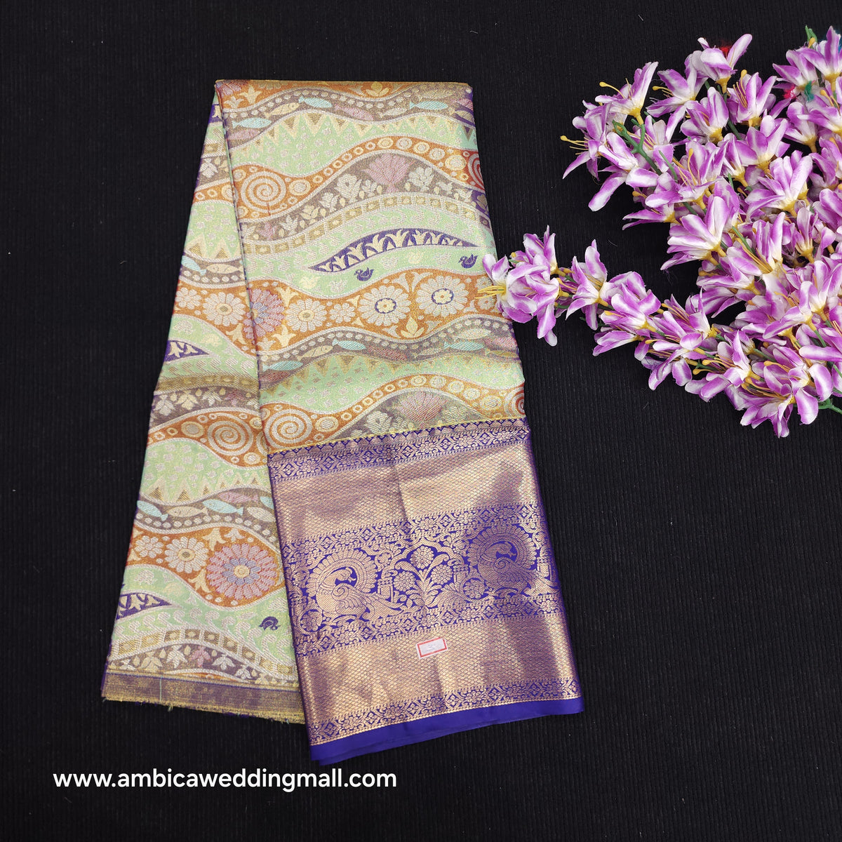 Kanchi Pattu Mix Lehengas [Free Size]