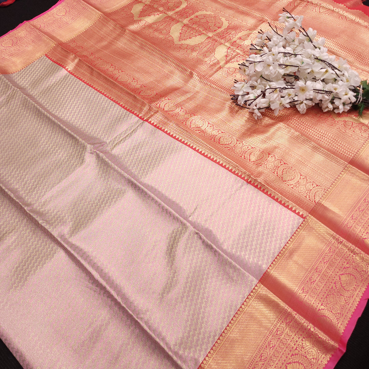 Semi Kanchi Pattu Saree ✨