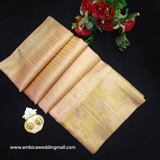 Pure Handloom Kanchi Pattu Bridal Saree