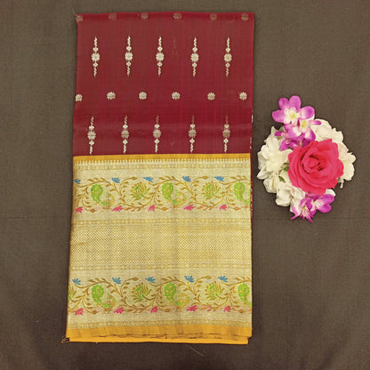 Pure Resham Venkatagiri Handloom saree